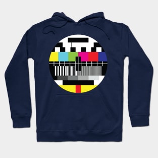 Old TV Test Card Hoodie